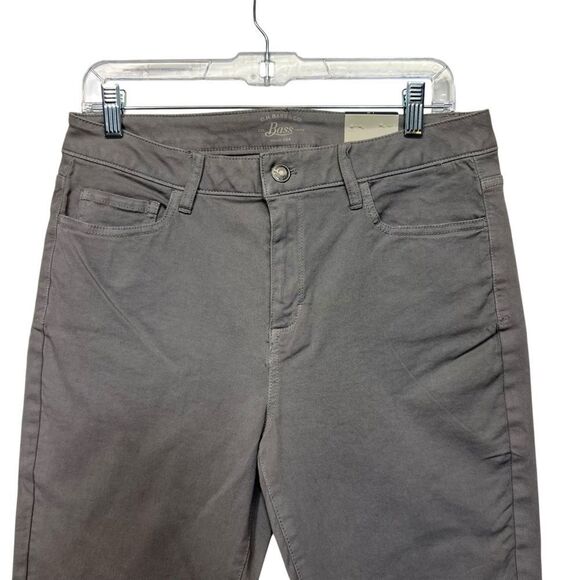 Nwt Bass Jeans gray crop fit size 12 - Picture 3 of 14